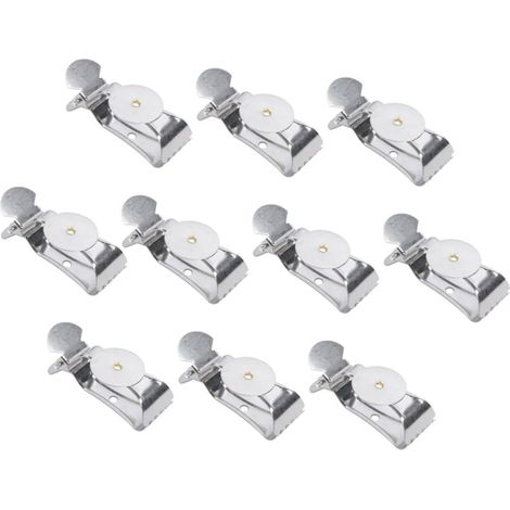 10pièces Lot de Pinces à Rideaux pour Pinces à Rideaux Et Accessoires De Facile à Utiliser Ranger (1/4)