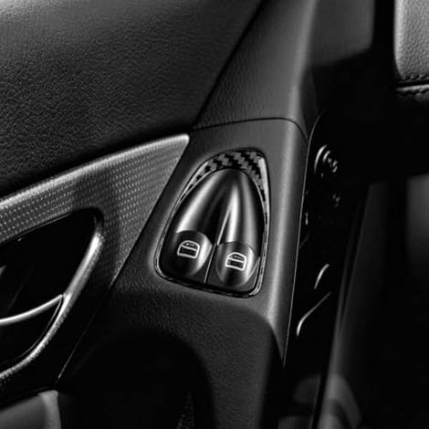 Cadre de lève-vitre en fibre de carbone pour Mercedes-Benz SL R230 2003-2011 (1/5)