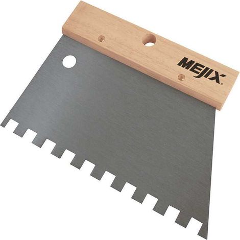 Mejix Kleibehaelter Holzgriff U-Zahn 220x130 mm (1/3)