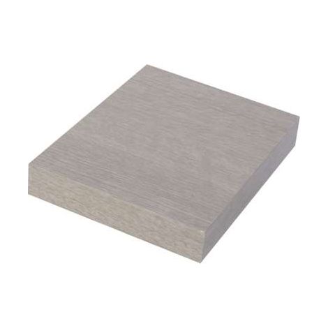 RIPIANO TAMBURATO ROVERE GRIGIO CM. 3.8X23.5X23.5