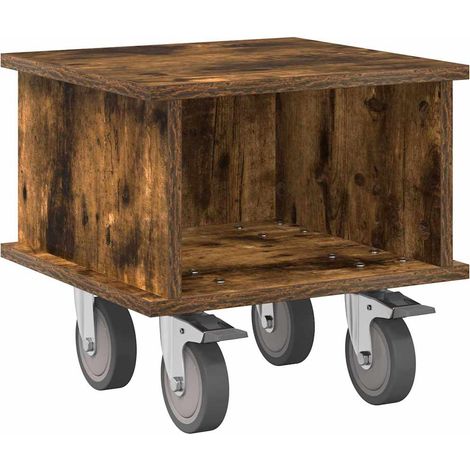 Maison Exclusive - TV-Ständer Geräucherte Eiche 37 x 35 x 35 cm H
