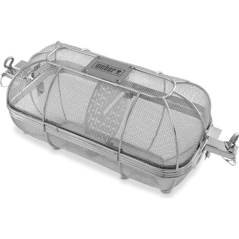 Weber Crafted Cesta para Asador en Acero Inoxidable (1/5)