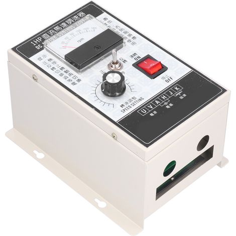 Contrôleur de Vitesse 750W pour Moteur Électrique, Variateur 1CV Machine Outil