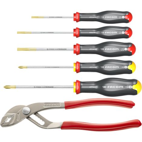 FACOM Schraubendreher- und Zangen-Set PROTWIST 5-tlg. (1/2)