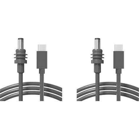 Cable 2X USB-C a Starlink Space-X, protección contra sobrecarga y cortocircuito, tipo C a 15 metros/50 (1/5)