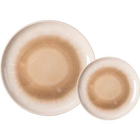LAGUIOLE CUISSON - Service 12 pièces taupe - "Iris"