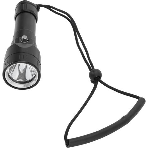 Wasserdichte Taucherlampe 5000 lm P50, 4 LEDs, 3 Leuchtmodi, IPX8, ideal als Unterwasser-Zusatzbeleuchtung. (1/5)