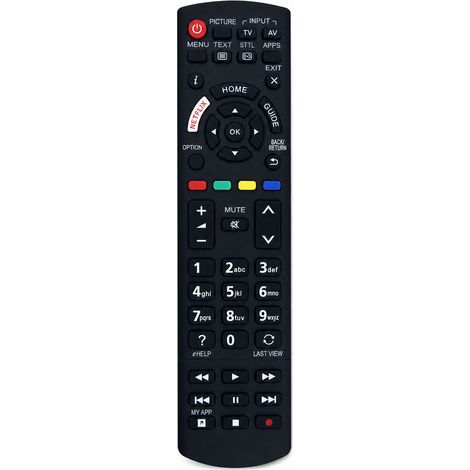 Télécommande TV Compatible avec Panasonic N2QAYB001180 (1/5)