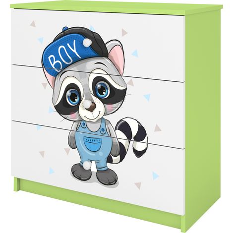 Kinderkommode Babydreams Grün (1/5)