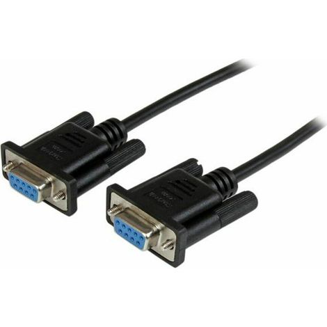 Adaptador Startech SCNM9FF1MBK          1 m DB9 (1/3)
