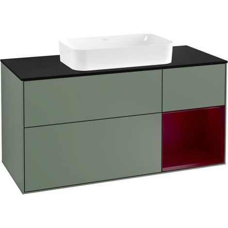 Villeroy & Boch F302HBGM Meuble sous-lavabo Finion F30