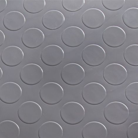 ROLLO DE SUELO DE GOMA CÍRCULO GRIS 3MM ROLLO 15M ANCHURA 1,00M (1/4)