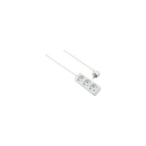 HELOS MULTIPRISE CLASSIC 3 PRISES SANS INTERRUPTEUR BLANC 1,5 M 262787