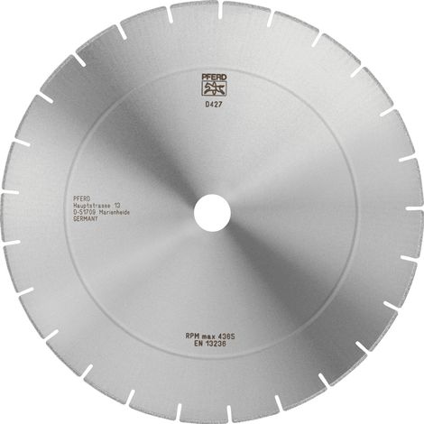 PFERD TOOLS Diamant-Trennscheibe D1A1R 350x2,8x30,0mm D427 (grob) segmentiert für GFK/CFK (1/2)