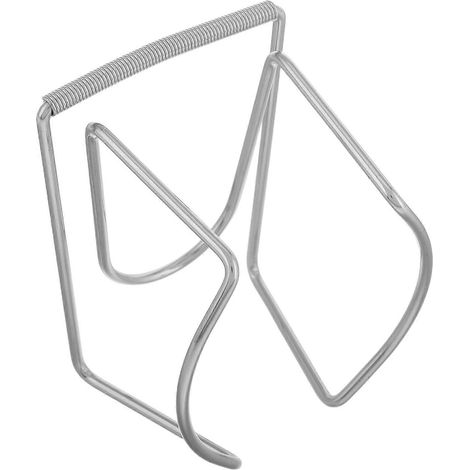 Cinq supports de tennis en acier, adaptés à l'entraînement au pickle. (1/5)