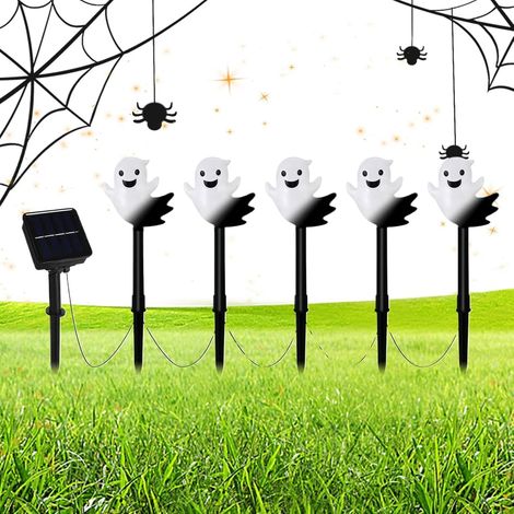 Décoration d'halloween - Lot de 5 Bouchons à énergie Solaire - Décoration (1/5)
