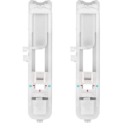 Piedini per macchina da cucire - Piedini per asole scorrevoli automatici - Confezione da 2 - Materiale plastico - Adatti per macchine da cucire Brother - Uso domestico.
