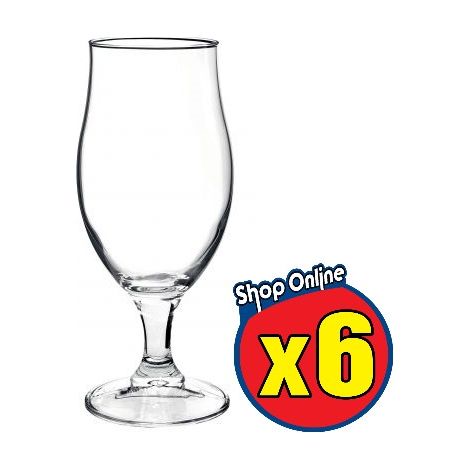 6 PZ BORMIOLI EXECUTIVE CALICI DA BIRRA DA 520 ML H 22 CM (1/4)