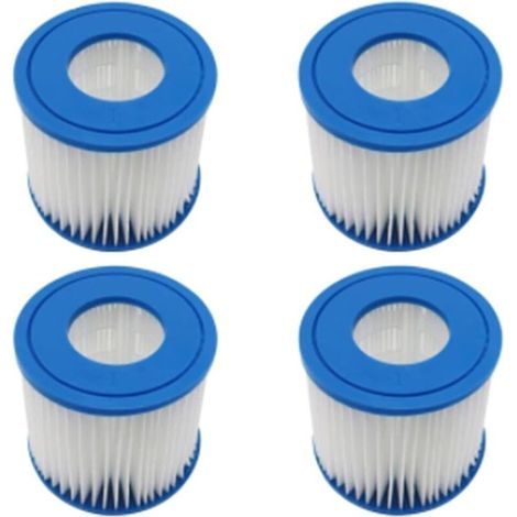 Lot de 4 Cartouches filtrantes de Rechange compatibles avec la Pompe de Filtre Typ I/ 58381 (1/5)