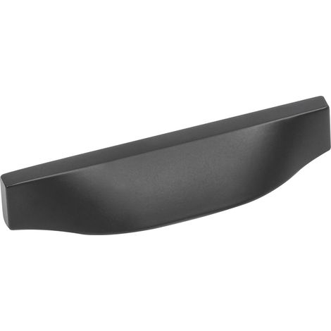 Möbelgriff Kito Breite 94 mm, Zinkdruckguss schwarz matt (1/5)