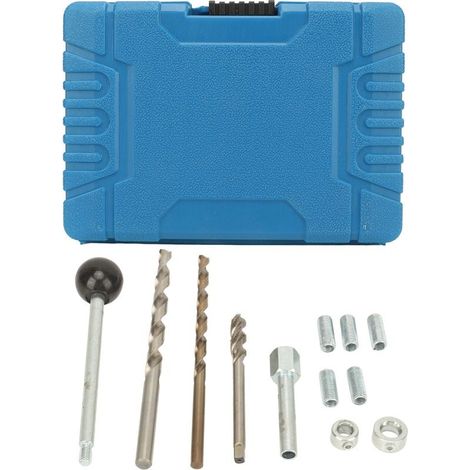 Kit of repair thread bolt injector Replacement engine Benz Cdi 10 pieces Tools for drilling and insertion M6 (1/5)