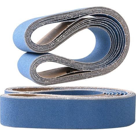 8 Pièces Bande Abrasive 50 x 1020 mm Grain 40/60/80/120 (1/5)