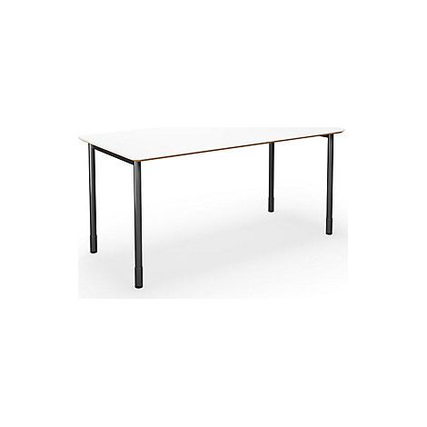Mesa multiusos DUO-C Trend  tablero recto  esquinas redondeadas