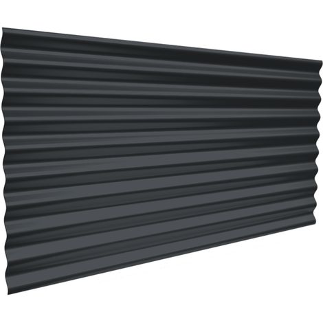 Wellblech Wandverkleidung 0,50x1080x2000mm Anthrazit