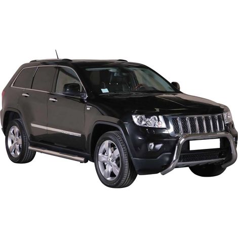 Pare-buffle Avant pour Jeep Grand Cherokee 2010-2013 76 mm en Acier Gris (1/5)