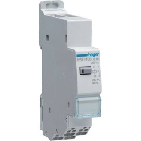 Relè bistabile Silenzioso 1F 230V SanVis - HAGEPS410B (1/4)