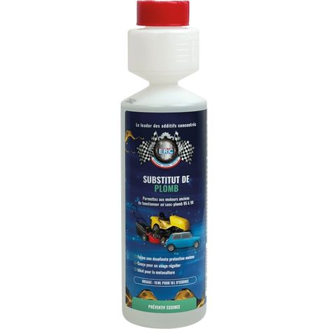Substitut de Plomb Essence ERC, Permet aux Moteurs les plus Anciens de fonctionner avec les Carburants actuels - Additif Premium