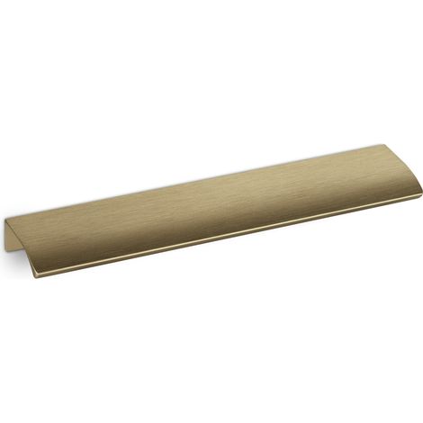 Griffleiste BLANKETT ALEX 200 x 18 x 42 mm Aluminium Messingoptik gebürstet (1/4)