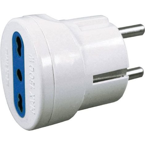 ADATTATORE art.CE47C - spina 2P+T16A schuko (scatola append.)