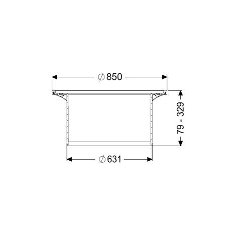 KESSEL 860155 Pièce d'adaptation LW 600