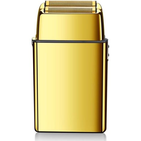 rasoir electriques hommes-Rasoir électrique pour homme — Modèle sans fil à boîtier métallique, lavable — Machine de rasage professionnelle pour barbe et poils — Rasoir électrique rechargeable pour bar