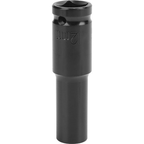Adaptateur pour clé électrique/perceuse pneumatique à douille hexagonale en acier au carbone, rallonge 78 mm/12 mm (1/5)