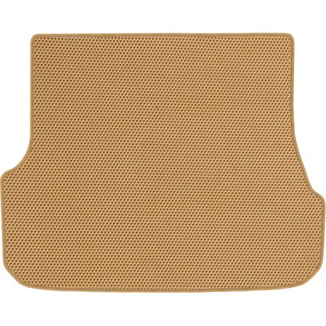 Tapis de coffre en EVA pour Ford Mondeo MK3 Break (2002-2007), motif nid d'abeille - beige (1/5)