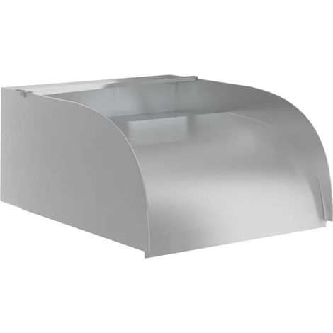 Lumière cascade LED, dimensions 30x34x14 cm, en acier inoxydable 304. (1/5)
