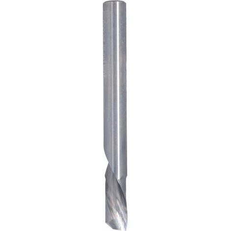 VHM-Schneider Z1 für PVC/Corian D6 I12 L60 S6 / Negativ (1/2)