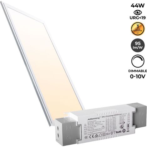 Panel LED Empotrable 120X30cm - 0-10V Regulable - 44W -