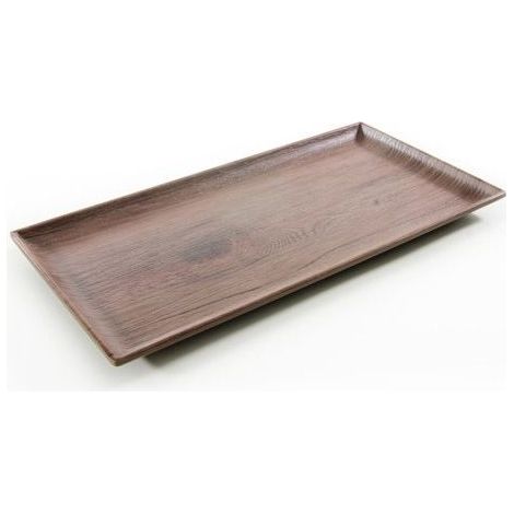 Vassoio da vetrina in melamina 30x10 Woody Baker