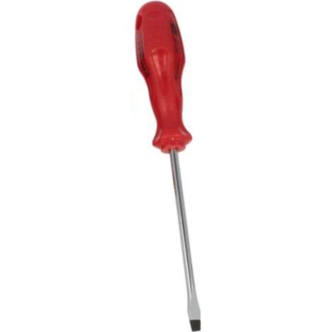 PROMAX - CACCIAVITE GS CON PUNTA PIATTA MAGNETICA 5,5x125MM - MANICO ROSSO ERGONOMICO