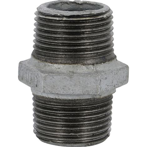 Mamelon double mâle-mâle galvanisée 280 - 1''1/4 - SFERACO