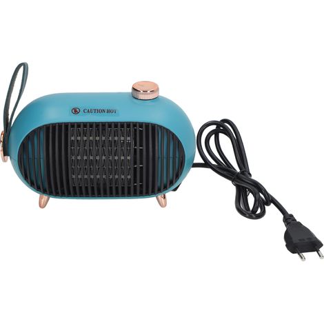 Radiateur d'Appoint 900W Silencieux PTC, Chauffage d'Intérieur ABS Sécurisé 220V Vert pour Maison (1/5)