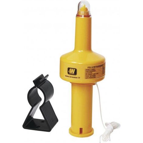 FEU A RETOURNEMENT LED FLASH + SUPPORT - 4WATER -