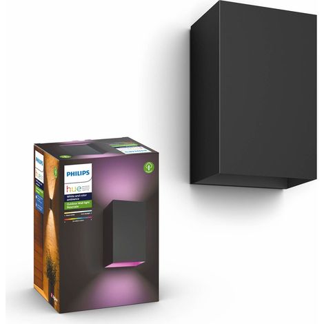 Philips HUE White & Color Ambiance Resonate Wandleuchte, LED-Leuchte ,schwarz (1/5)