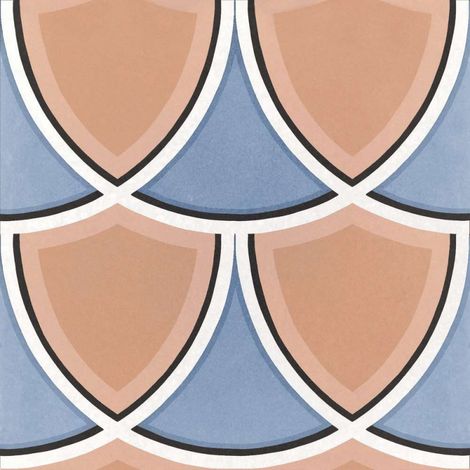 Carrelage sol / mur effet ciment 20x20 cm CAPRICE DECO ISLAND COLOURS(vendu par boite de 1m2) (1/3)