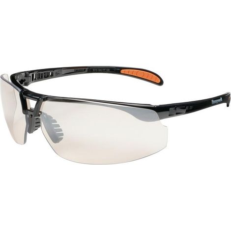Lunette de protection Protégé EN 166-1FT, branche noire, verre clair en PC (1/2)