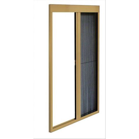 ZANZARIERA OPERA PLISS 120X240 CM ORIZZON BRONZO
