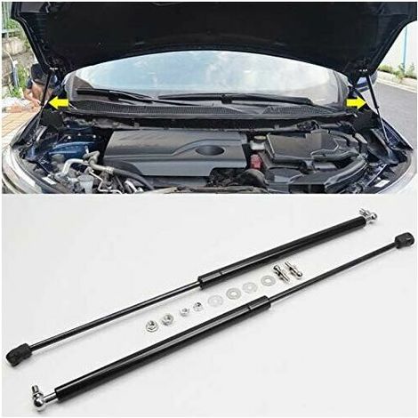 royaluxe -Pour Kadjar 2015 - 2021 Avant Amortisss Extensibles Auto Verin hydraulique Amortiss Vérins à Gaz Acier Inoxydable Amortisss Accessoire Auto 1 jeu Pièce de rechange pour voiture (1/4)